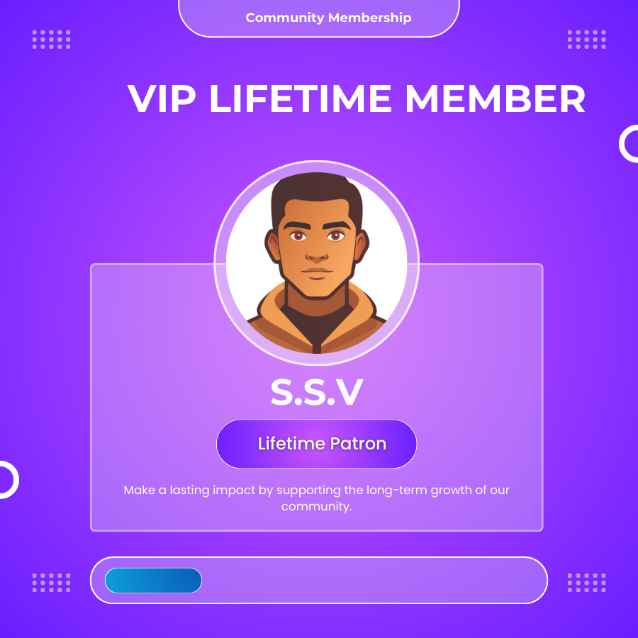 Supporting Member – Lifetime